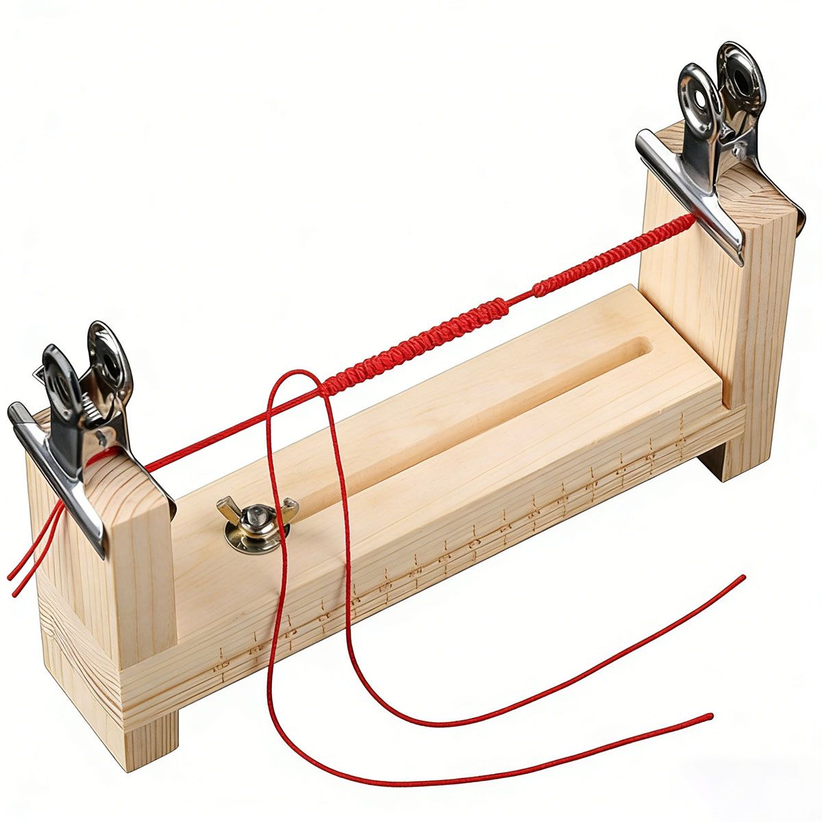 MOONCORE - Soporte De Madera Para Hacer Pulseras Trenzadas Y Macramé