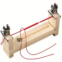 MOONCORE - Soporte De Madera Para Hacer Pulseras Trenzadas Y Macramé