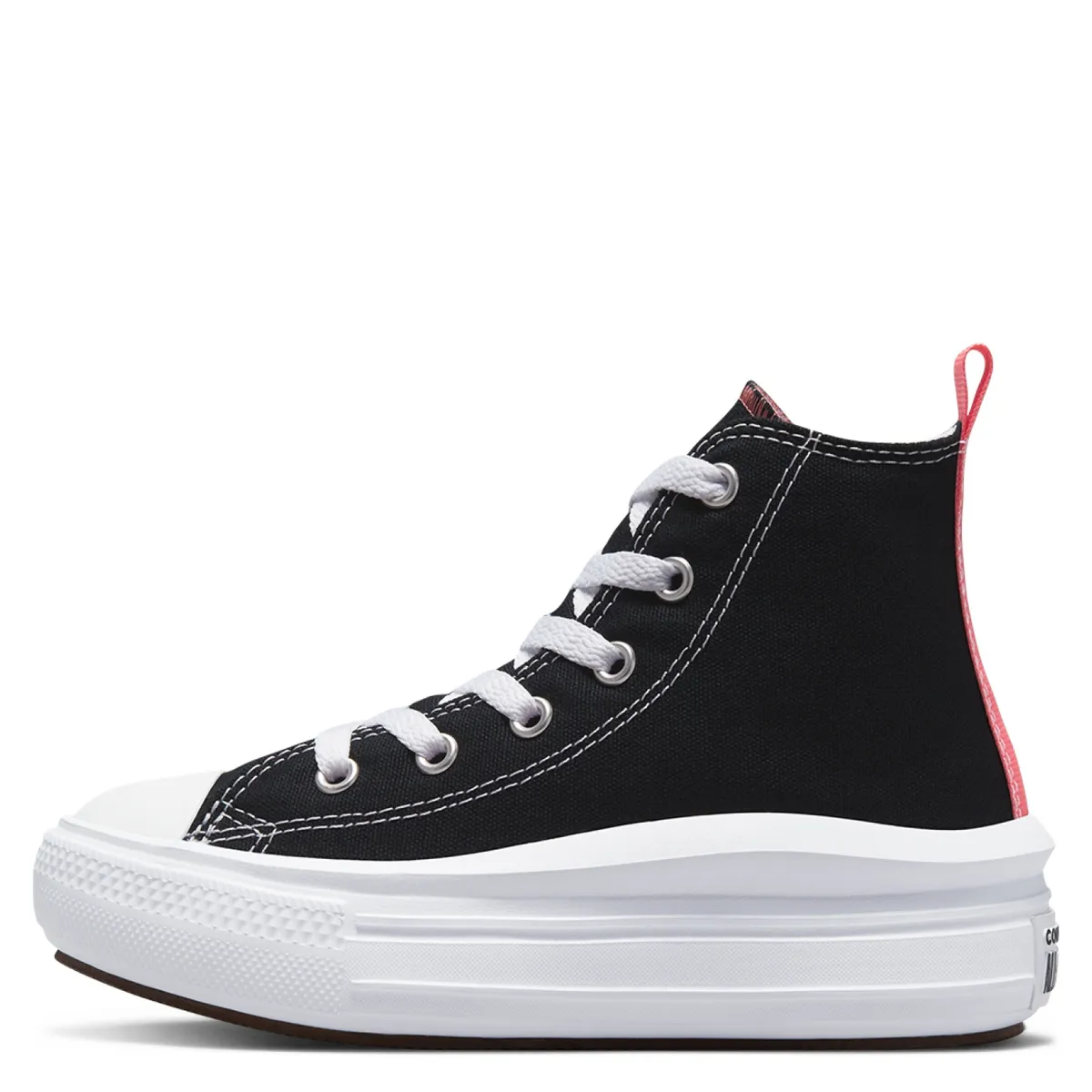 CONVERSE - Chuck Taylor All Star Move Zapatilla Urbana Niña Negro (27 a 35) Converse