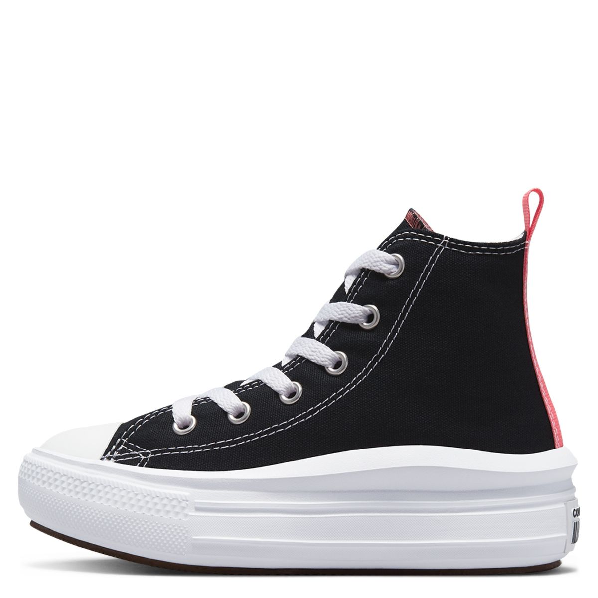 CONVERSE - Chuck Taylor All Star Move Zapatilla Urbana Niña Negro (27 a 35) Converse