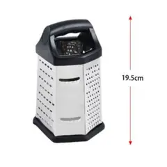 GENERICO - Rallador De Caja Hexagonal 6 Caras 19.5cm