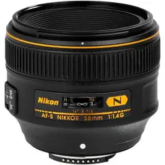 NIKON - AF-S Nikkor 58mm f1.4G Lens