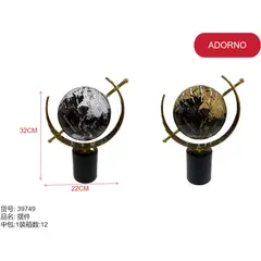 GENERICO - Globo terraqueo (BASE NEGRA - 32cm*22cm) 39749