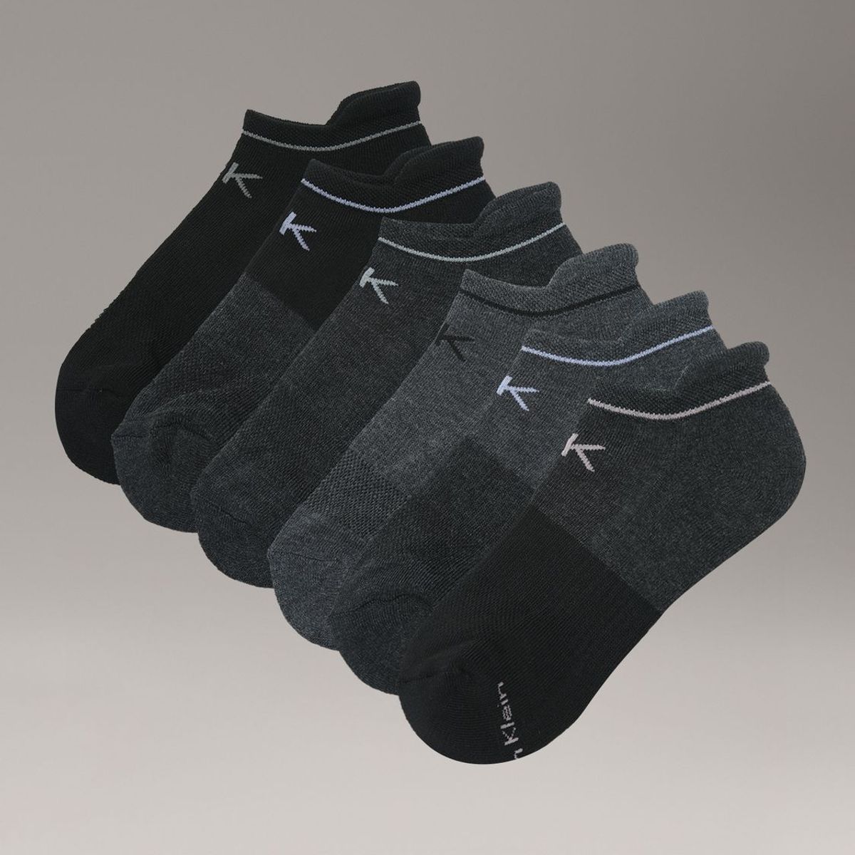 CALVIN KLEIN - Pack de 6 Calcetines Deportivos Invisibles