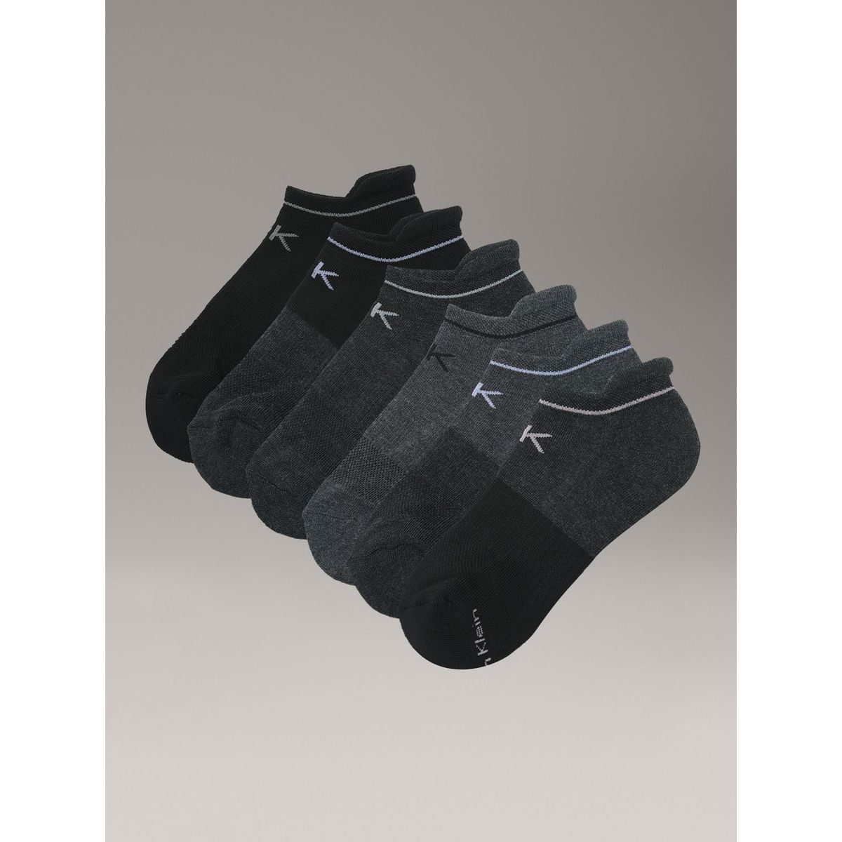 CALVIN KLEIN - Pack de 6 Calcetines Deportivos Invisibles