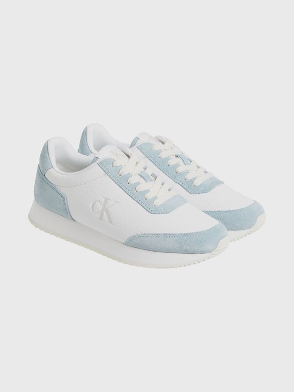 Zapatillas Runner Laceup Low Mix Blanco
