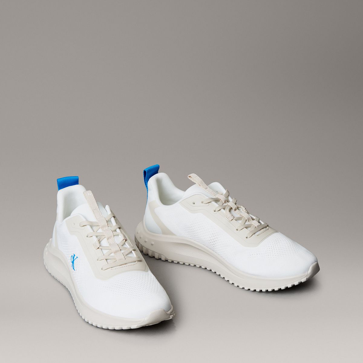CALVIN KLEIN - Zapatillas Deportivas Runner en Nailon Calvin Klein Blanco