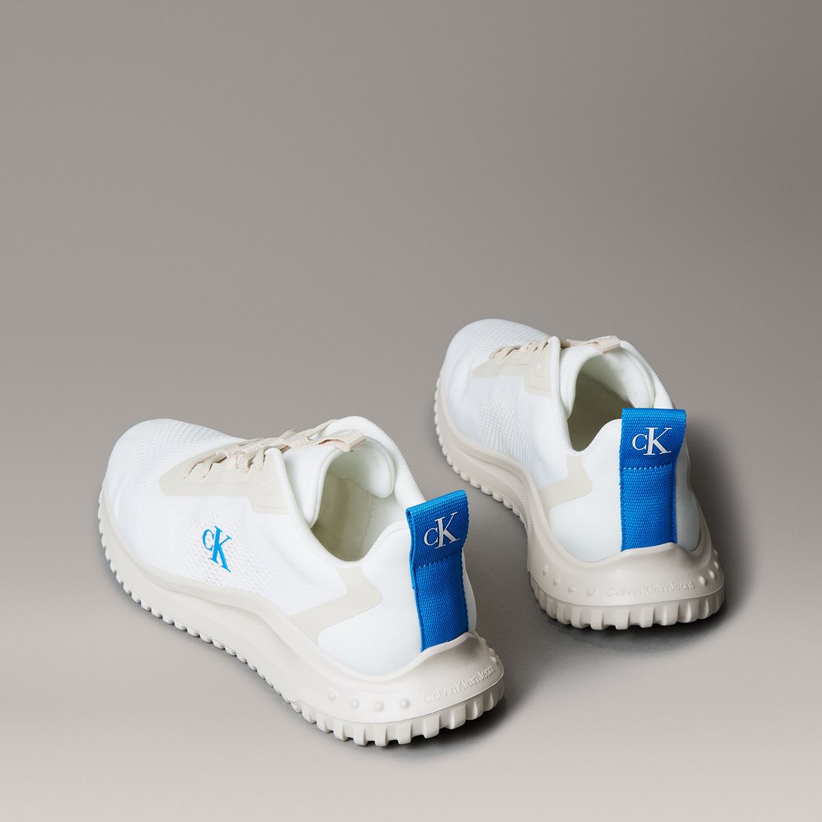 CALVIN KLEIN - Zapatillas Deportivas Runner en Nailon Calvin Klein Blanco