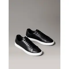 CALVIN KLEIN - Zapatillas con Monograma en Relieve Negro