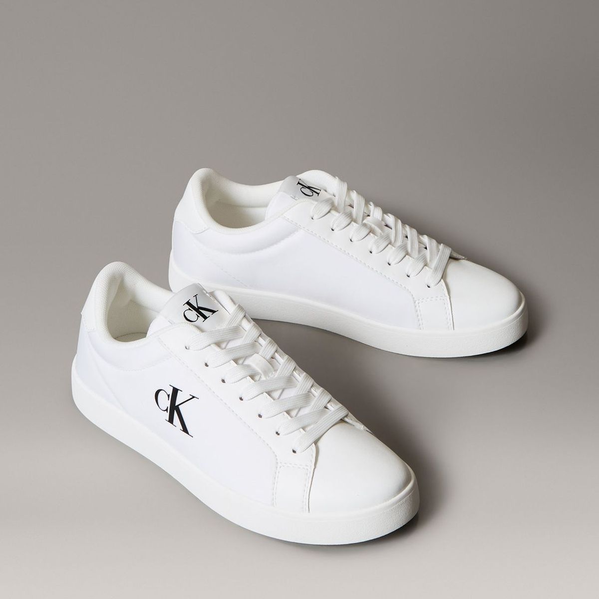 CALVIN KLEIN - Zapatillas Cupsole Laceup Calvin Klein Blanco