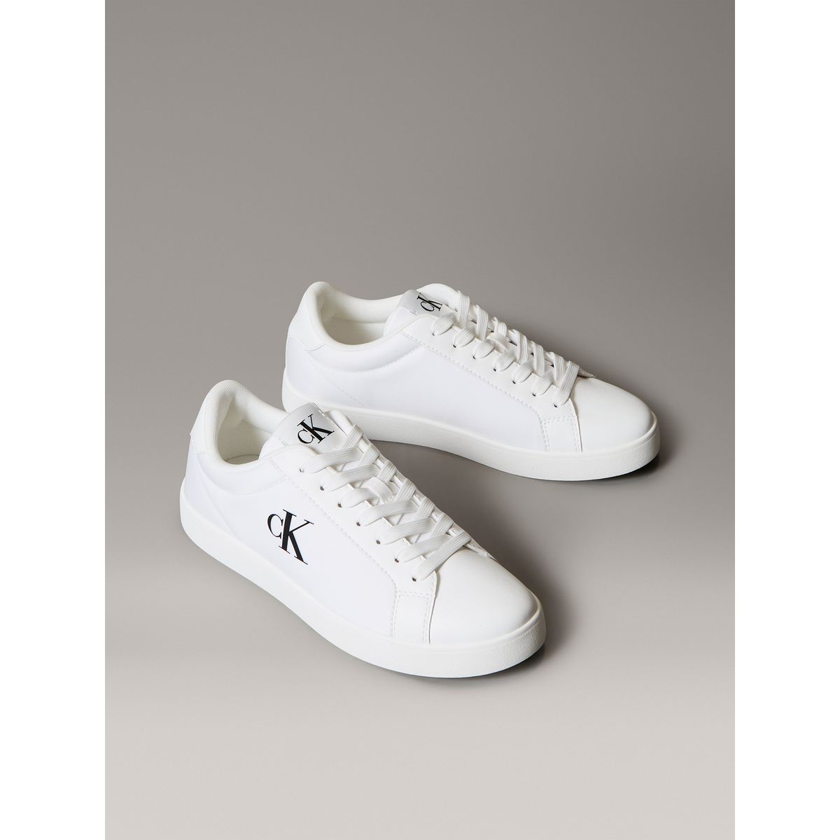 CALVIN KLEIN - Zapatillas Cupsole Laceup Calvin Klein Blanco