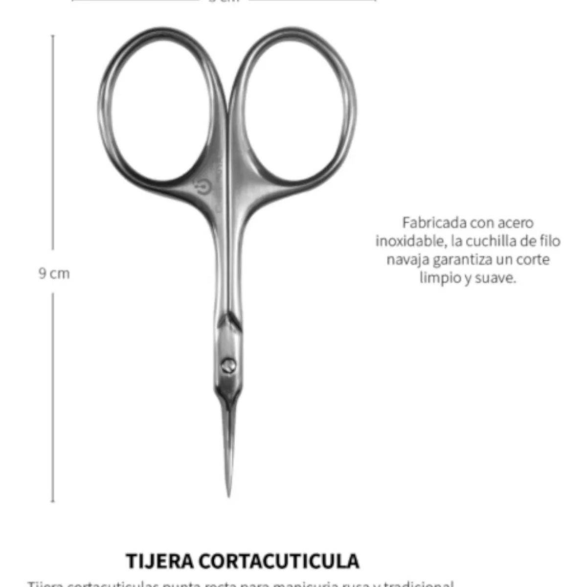 CHERIMOYA - Tijera Para Cuticula De Uñas