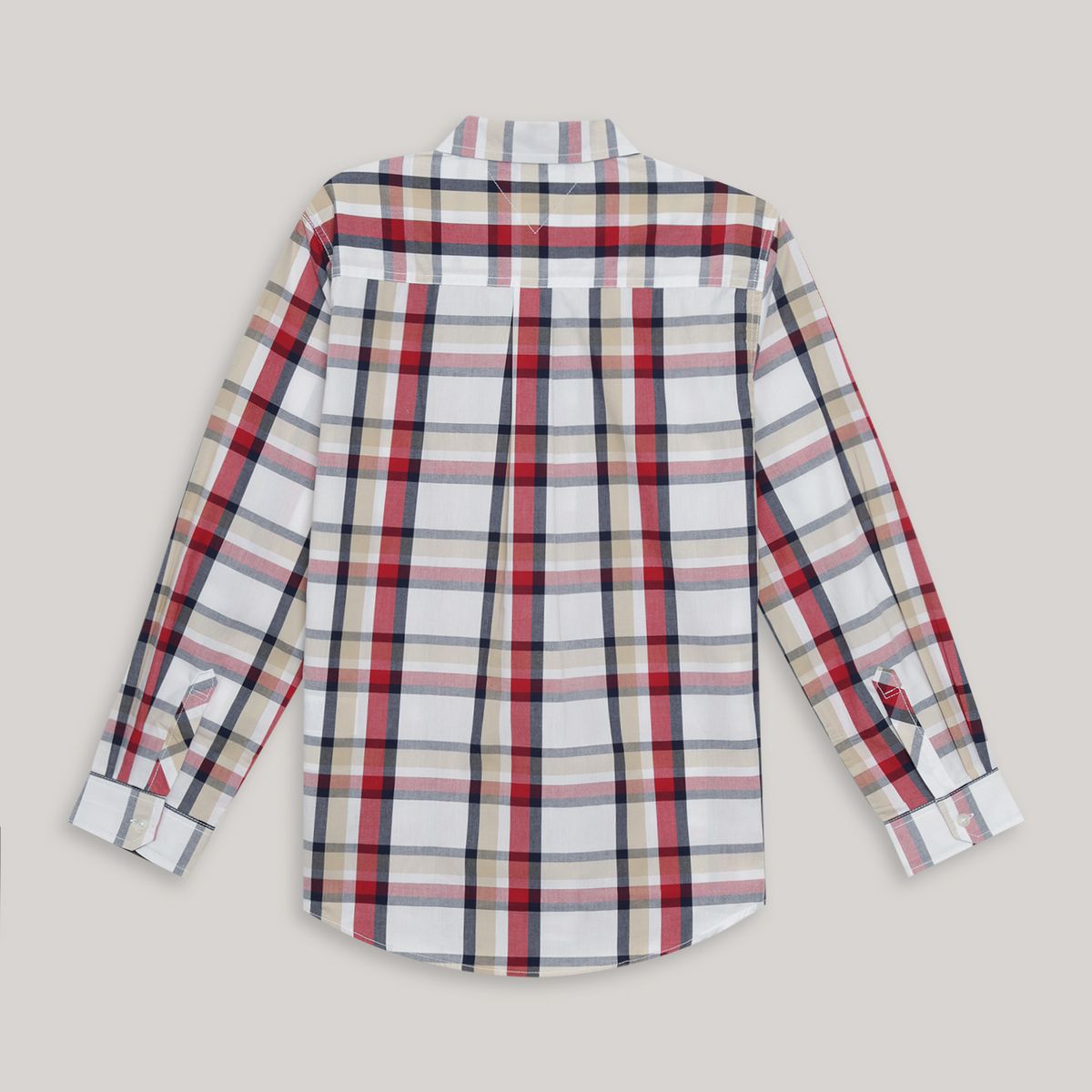 TOMMY HILFIGER - Camisa De Niño Con Estampado De Cuadros Multicolor Tommy Hilfiger