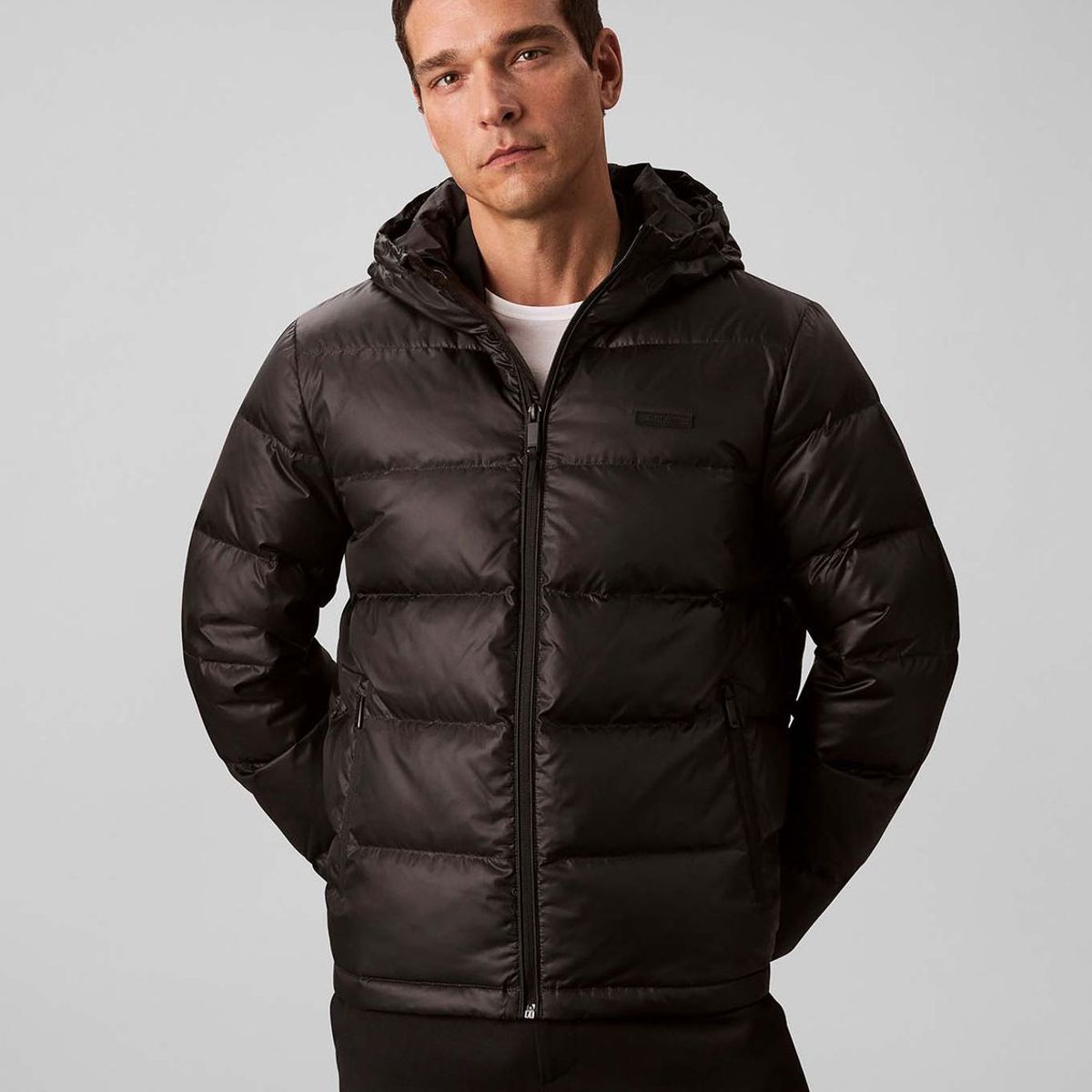CALVIN KLEIN - Parka Acolchada con Gorro