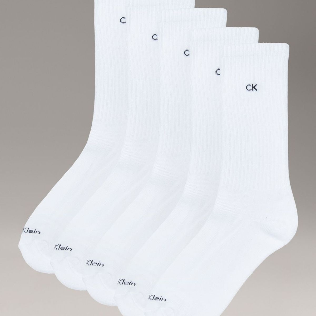 CALVIN KLEIN - Pack de 5 Calcetines Largos con Monograma