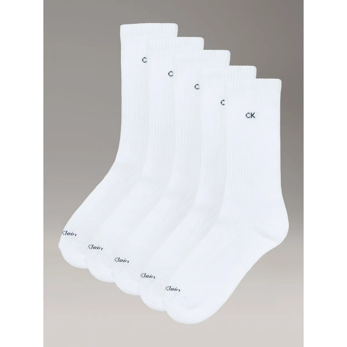 CALVIN KLEIN - Pack de 5 Calcetines Largos con Monograma
