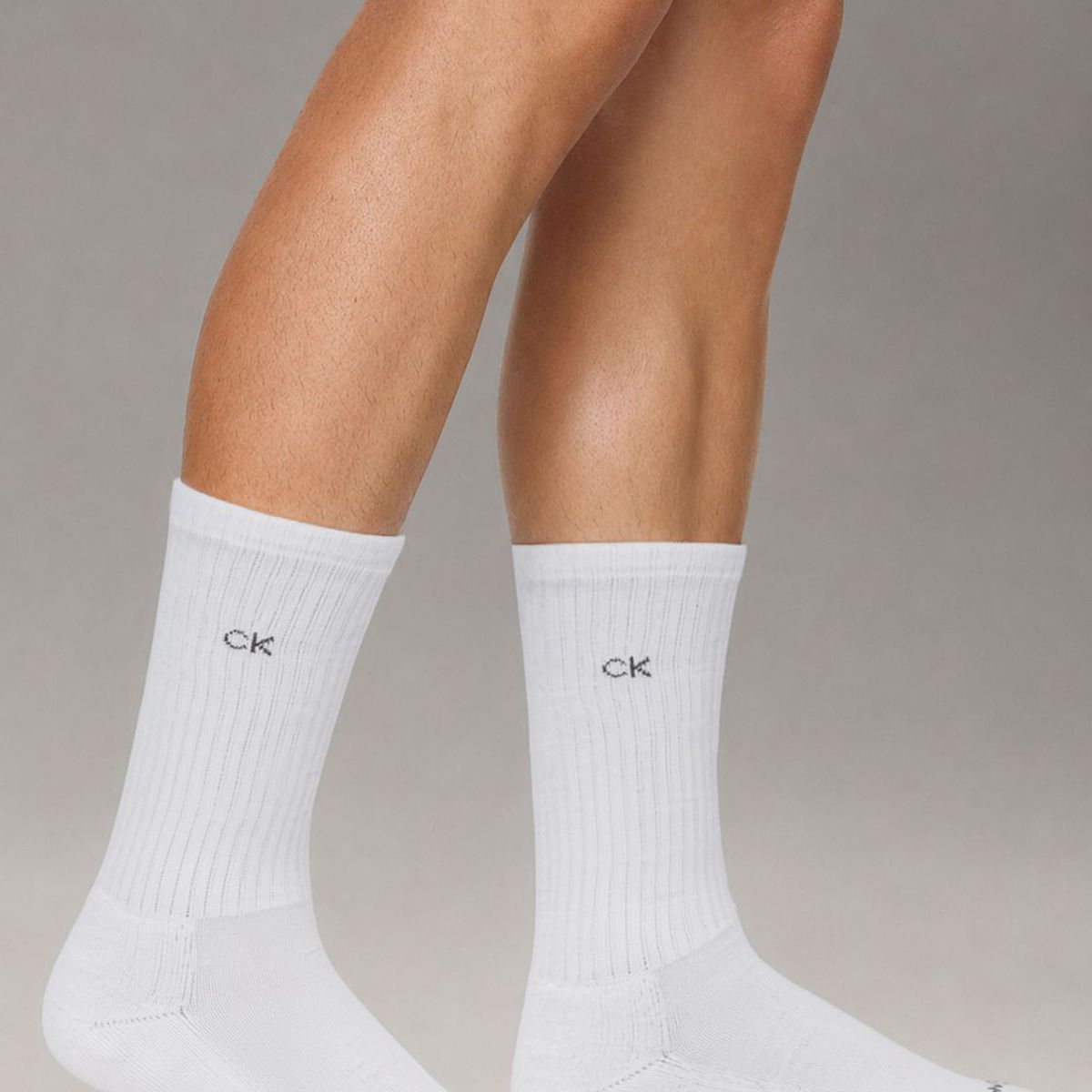 CALVIN KLEIN - Pack de 5 Calcetines Largos con Monograma