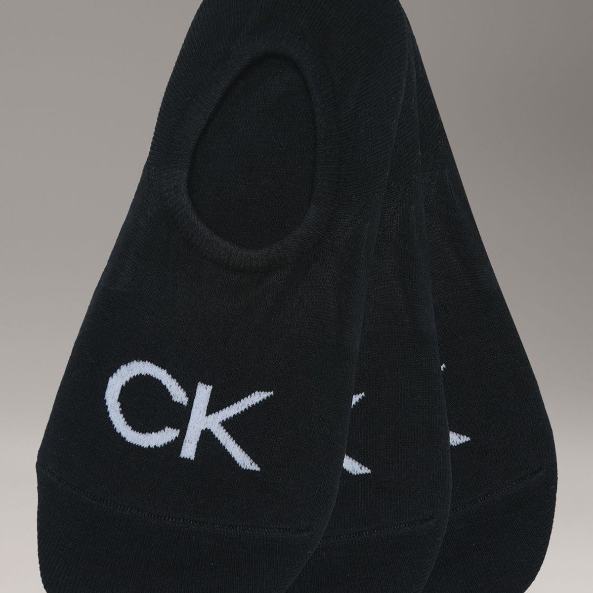 CALVIN KLEIN - Pack de 3 Calcetines Tipo Liner Calvin Klein Negro