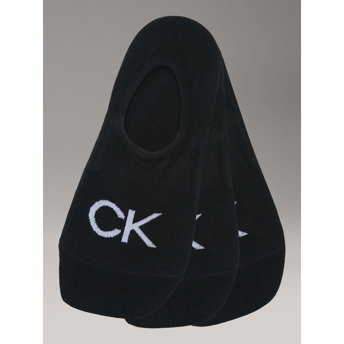 CALVIN KLEIN - Pack de 3 Calcetines Tipo Liner Calvin Klein Negro