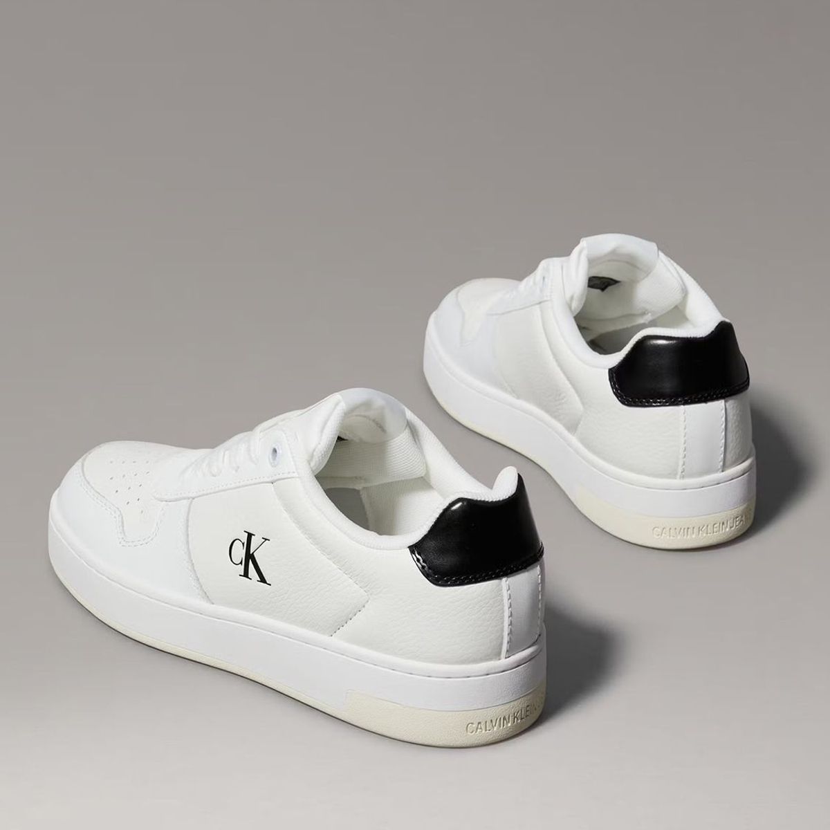 CALVIN KLEIN - Zapatillas Basket Cupsole Calvin Klein Blanco