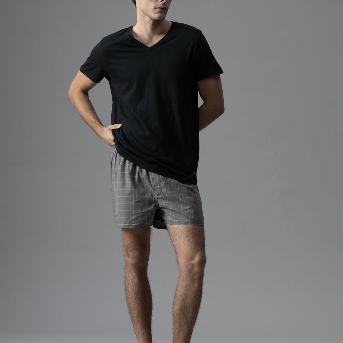 CALVIN KLEIN - Pack de 3 Camisetas Cuello V Cotton Classics