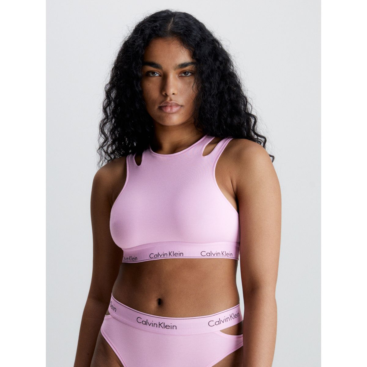CALVIN KLEIN - Bralette CK Deconstructed Calvin Klein Rosado