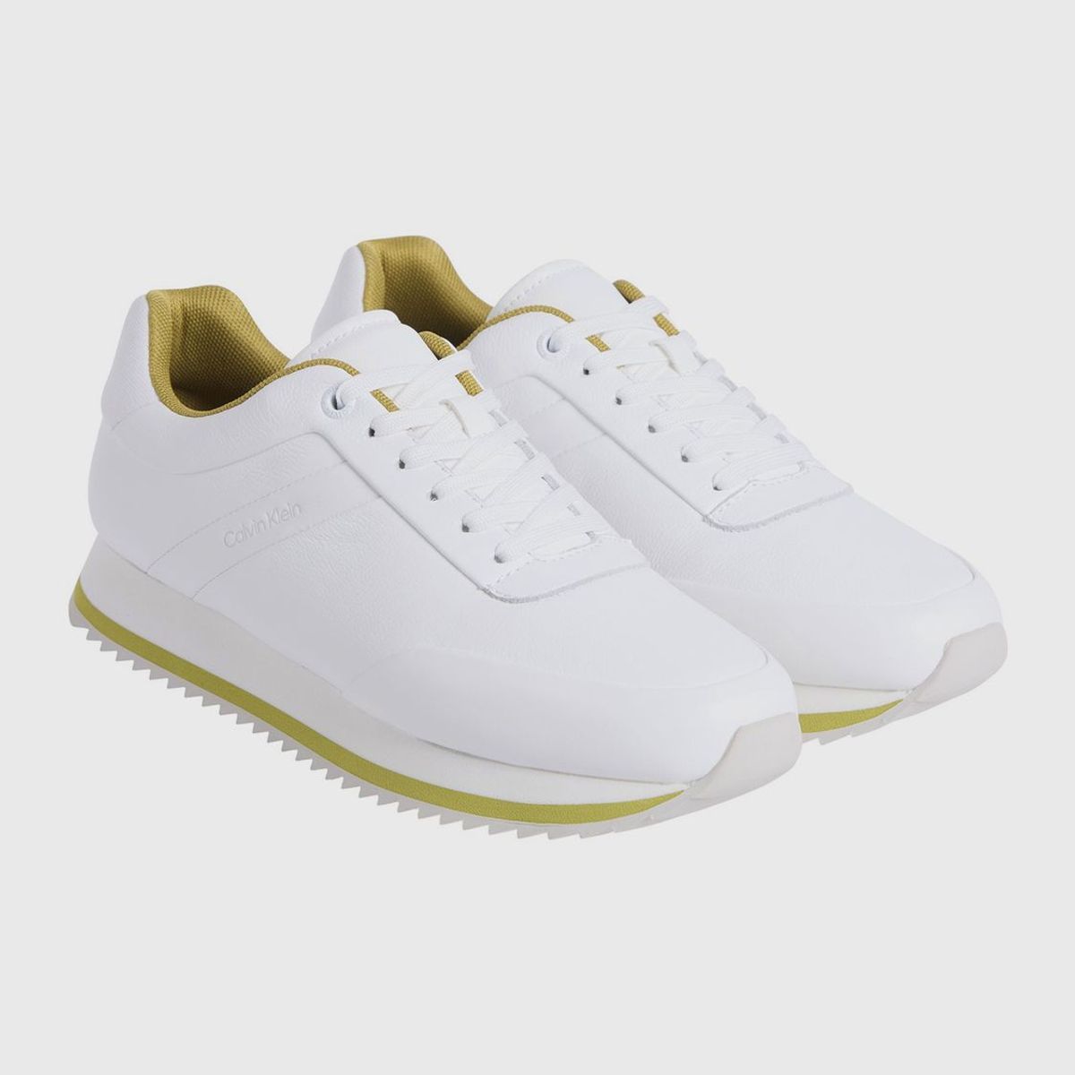 CALVIN KLEIN - Zapatillas Runner Lace Up Calvin Klein Blanco
