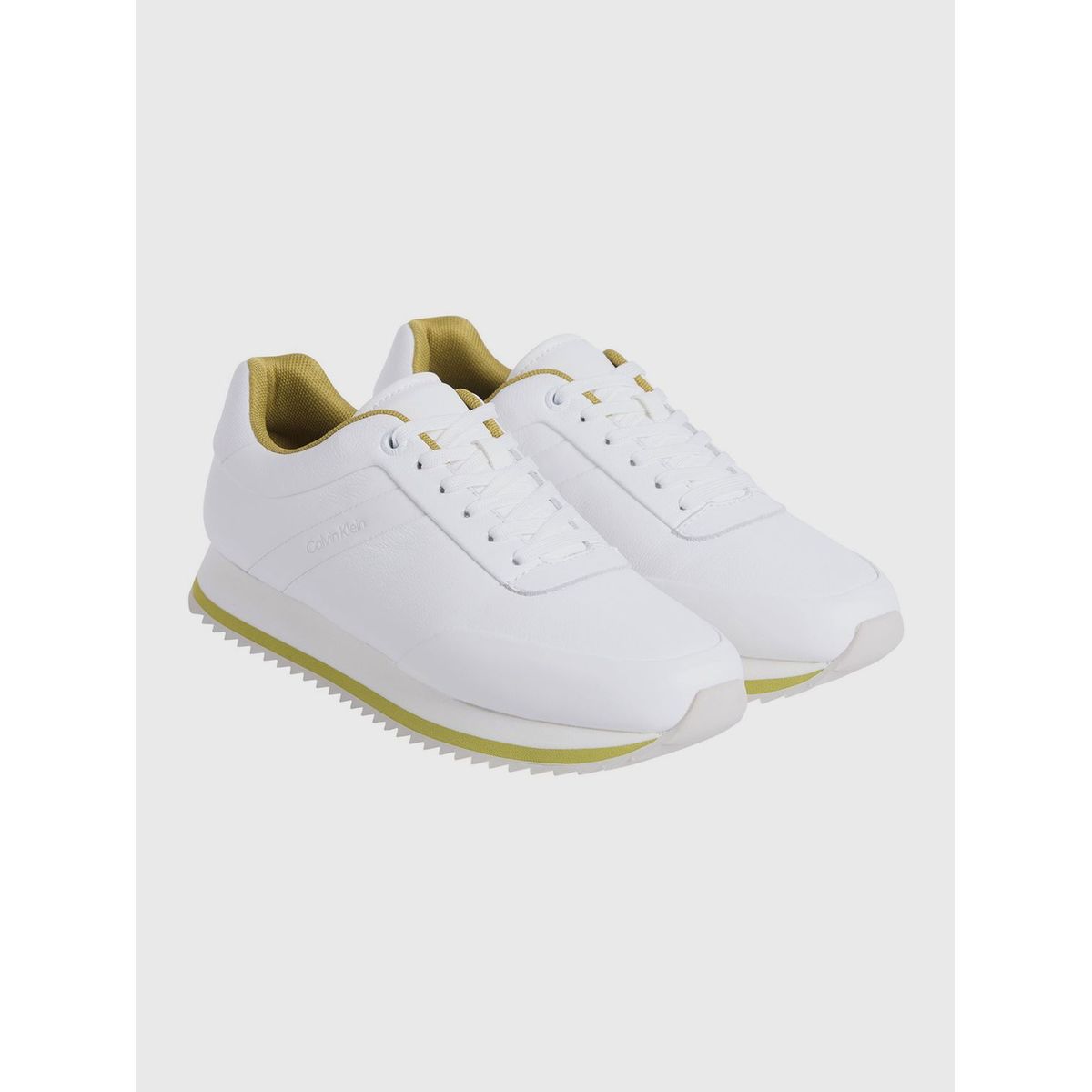 CALVIN KLEIN - Zapatillas Runner Lace Up Calvin Klein Blanco