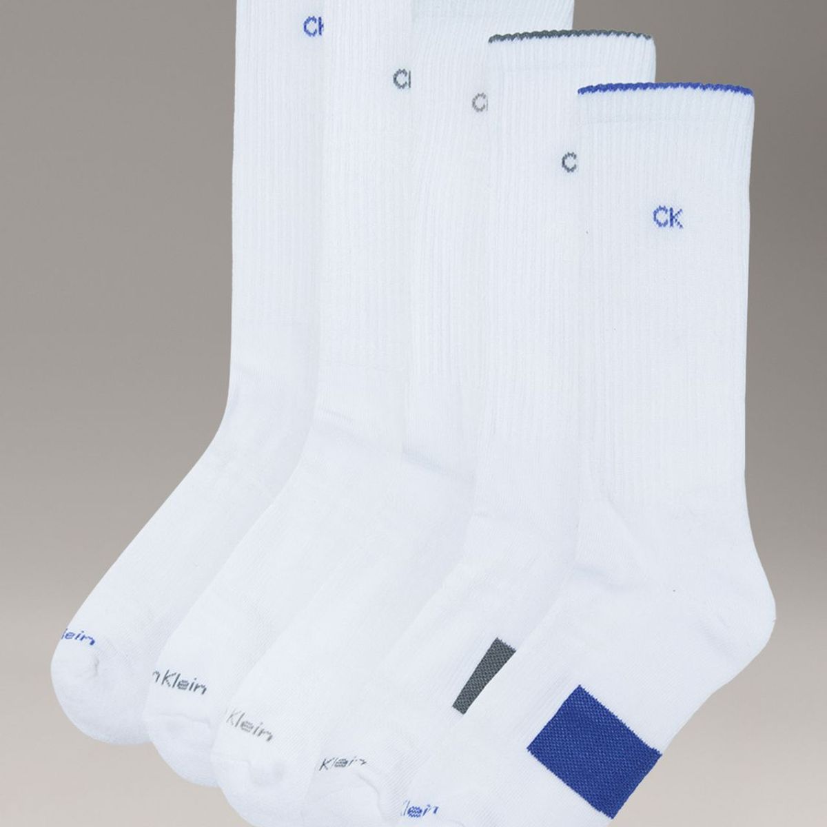 CALVIN KLEIN - Pack de 5 Calcetines Acolchados Calvin Klein Blanco