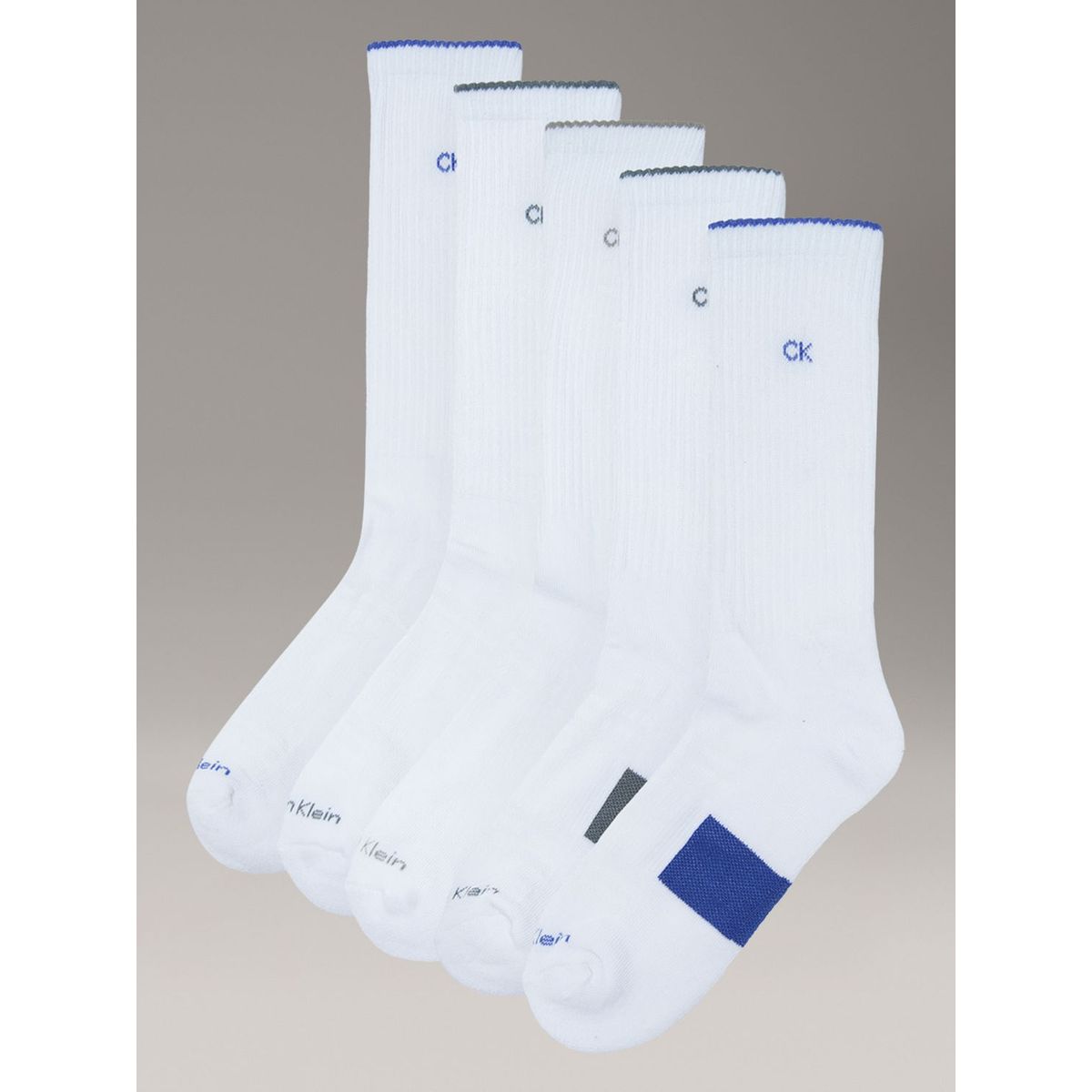 CALVIN KLEIN - Pack de 5 Calcetines Acolchados Calvin Klein Blanco