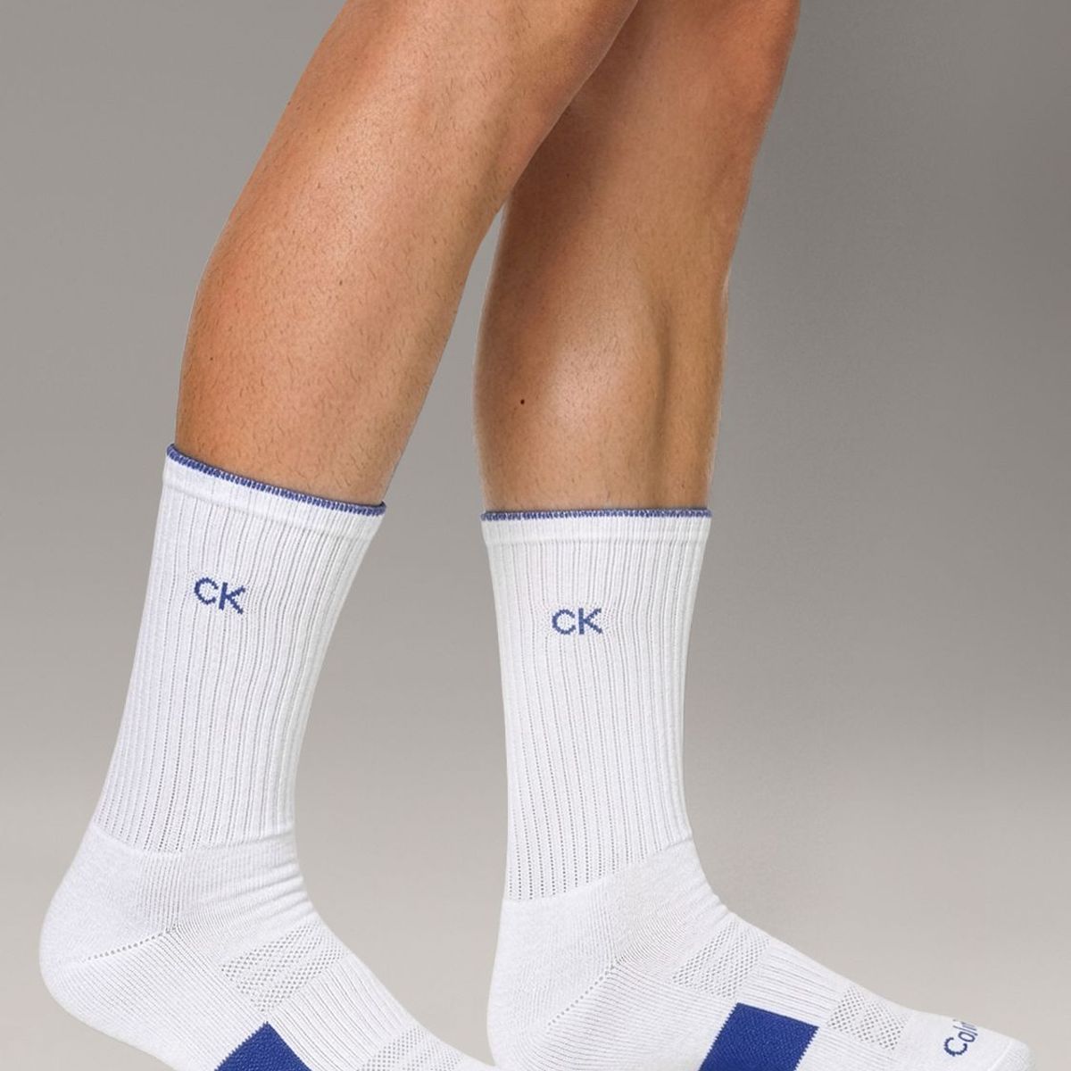 CALVIN KLEIN - Pack de 5 Calcetines Acolchados Calvin Klein Blanco