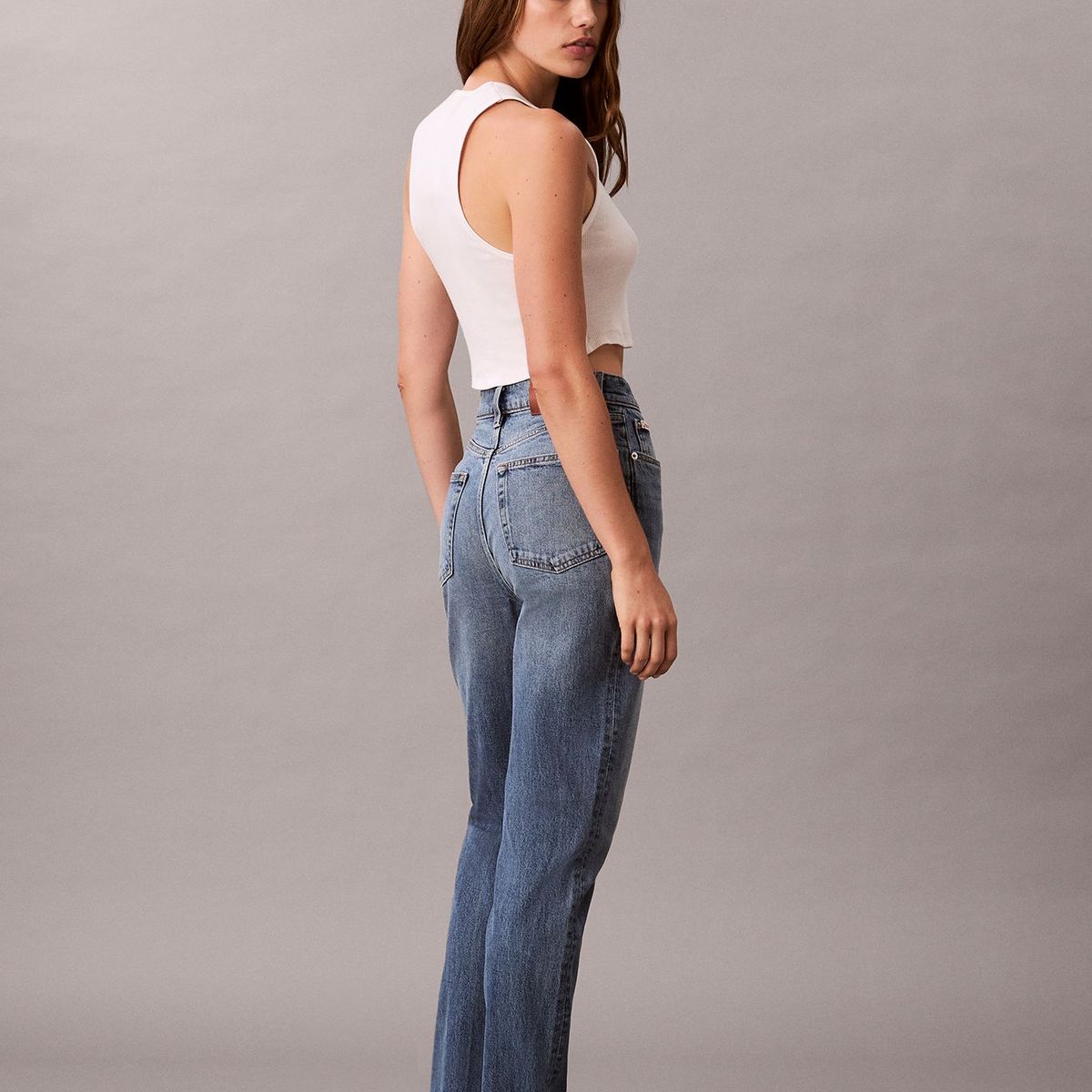 CALVIN KLEIN - Jeans New Mom Delaware Calvin Klein Azul