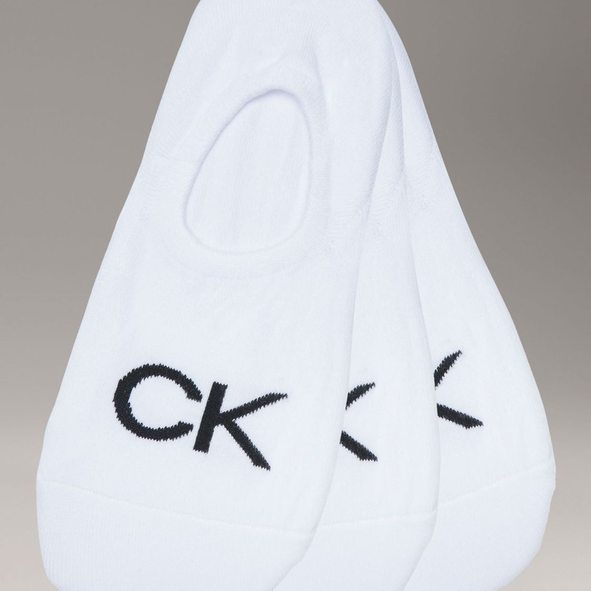 CALVIN KLEIN - Pack de 3 Calcetines Tipo Liner Calvin Klein Blanco