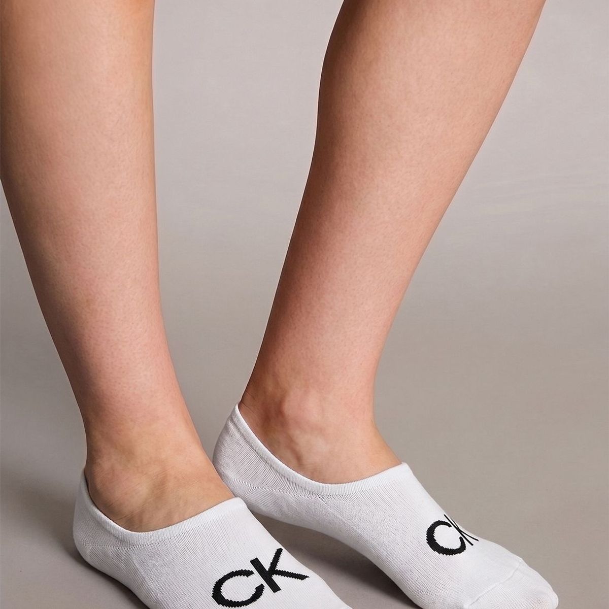 CALVIN KLEIN - Pack de 3 Calcetines Tipo Liner Calvin Klein Blanco