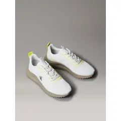CALVIN KLEIN - Zapatillas Deportivas Runner en Nailon Blanco