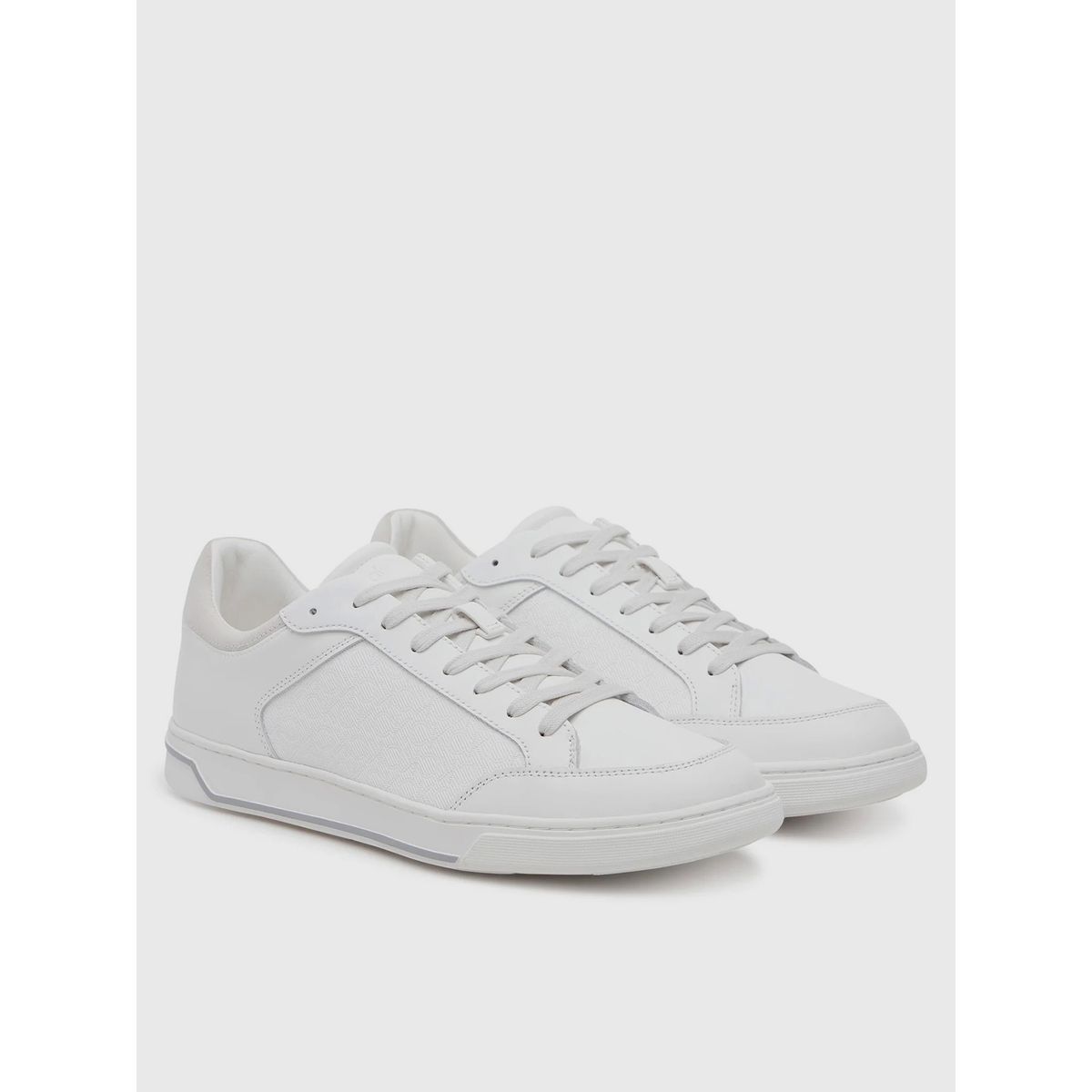 CALVIN KLEIN - Zapatillas Low Top Lace Up Mono Calvin Klein Blanco