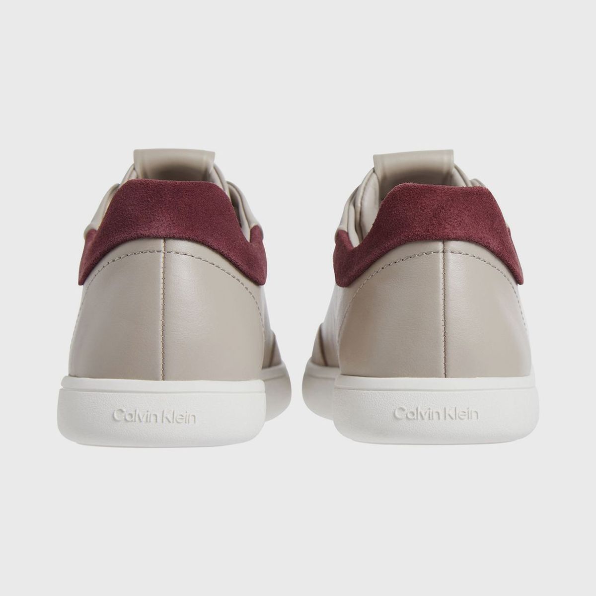 CALVIN KLEIN - Zapatillas de Cuero Cupsole Lace Mix
