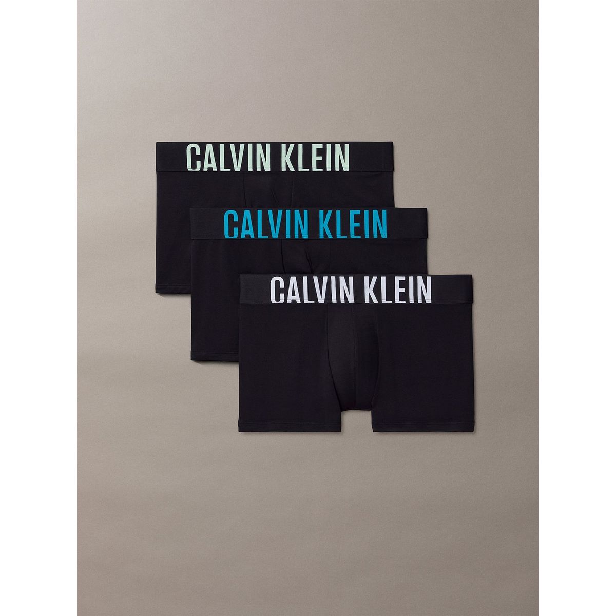 CALVIN KLEIN - Pack De 3 Bóxers Trunk Intense Power Calvin Klein Negro
