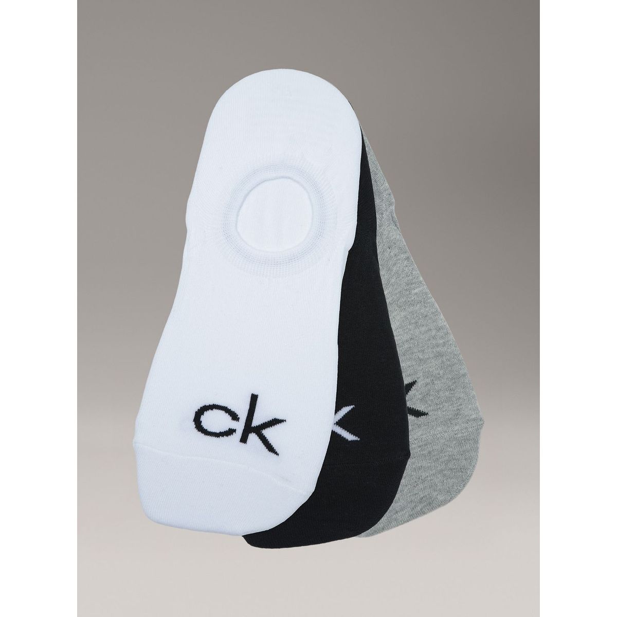 CALVIN KLEIN - Pack de 3 Calcetines Finos con Logo Calvin Klein Multicolor