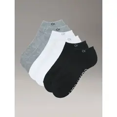 CALVIN KLEIN - Pack de 6 Calcetines Tobilleros con Logo Multicolor