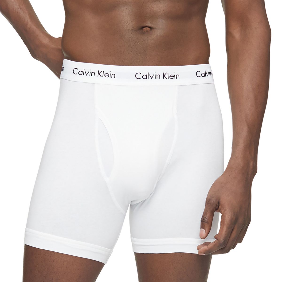 CALVIN KLEIN - Pack 3 Bóxers Brief Cotton Stretch Calvin Klein Blanco