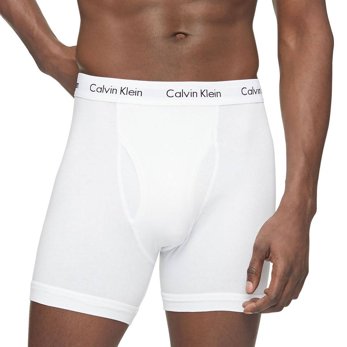 CALVIN KLEIN - Pack 3 Bóxers Brief Cotton Stretch Calvin Klein Blanco
