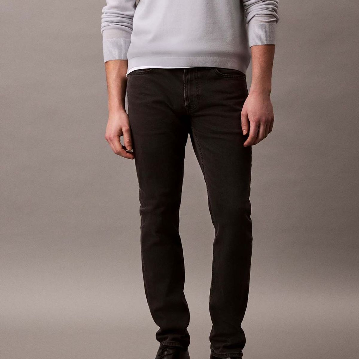 CALVIN KLEIN - Jeans Slim Essential Calvin Klein Negro