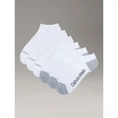 CALVIN KLEIN - Pack 6 Calcetines Logo Cushion