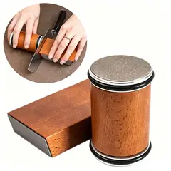 MOONCORE - Afilador De Cuchillos Manual Rolling Sharpener, 15°20°，Seguridad，domésticas y profesionales