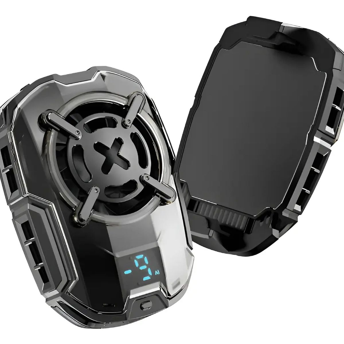 MEMO - Enfriador Memo DL16 Gamer Para Teléfono Con Cooler RGB Tipo C Negro