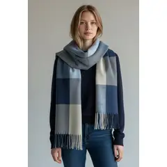 BLUE MOUNTAIN - Bufanda Casimir Unisex