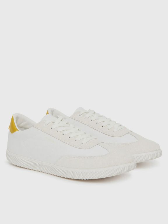 Zapatillas Low Top Lace Up Blanco