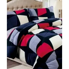 GENERICO - Cobertor Invierno PLUSH Con Diseños recuadros 3D . - & Chiporro RSS
