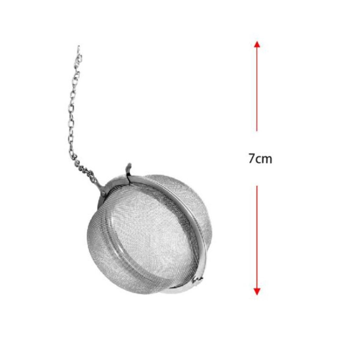 GENERICO - Infusor Bola De Té En Acero Inoxidable 7cm